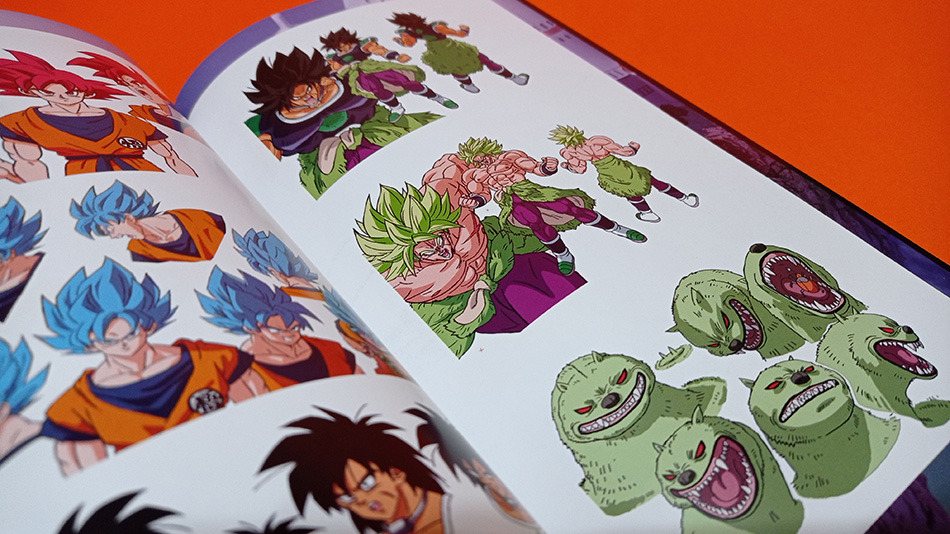 Fotografías de la edición coleccionista A4 de Dragon Ball Super Broly en Blu-ray 34