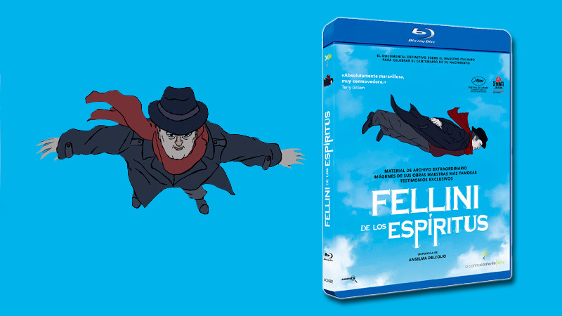 Película documental Fellini de los Espíritus en Blu-ray
