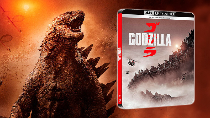 Datos técnicos del Steelbook de Godzilla (2014) en UHD 4K