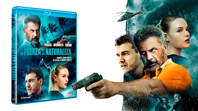 La Fuerza de la Naturaleza en Blu-ray, con Mel Gibson