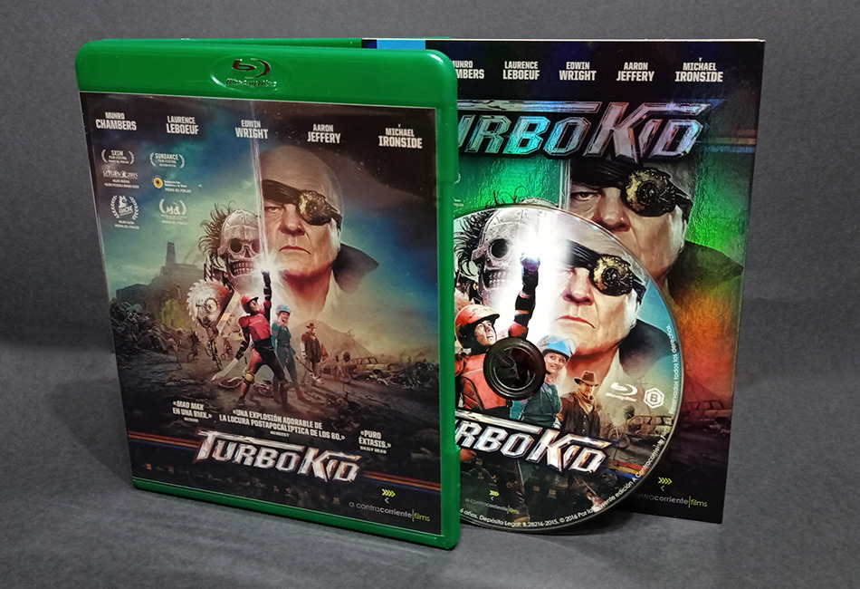 Fotografías de la edición con funda y caja verde de Turbo Kid en Blu-ray 12
