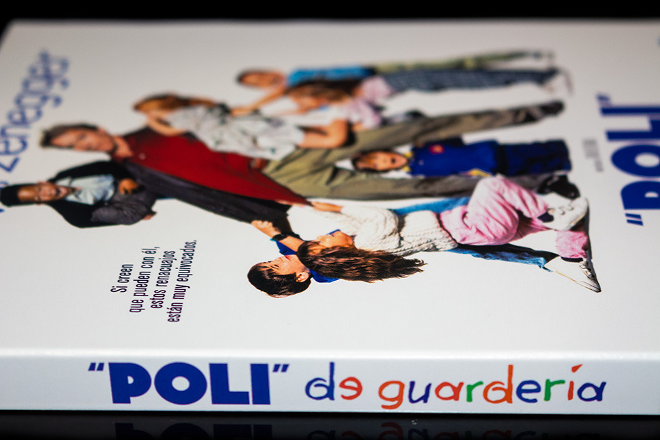 Fotografías de la edición con funda y libreto de Poli de Guardería en Blur-ay 4