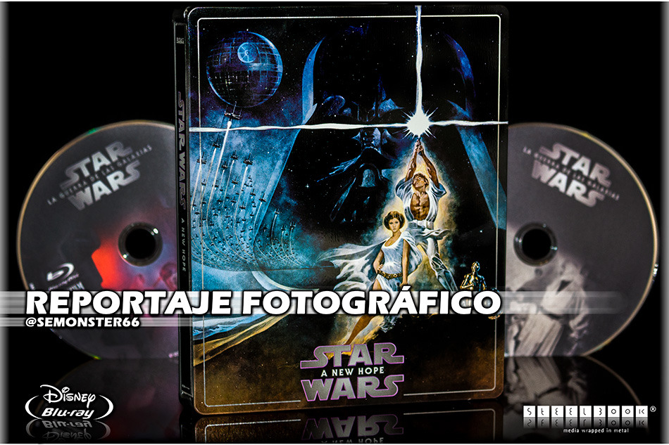 Fotografías del Steelbook de Star Wars: La Guerra de las Galaxias en Blu-ray 1