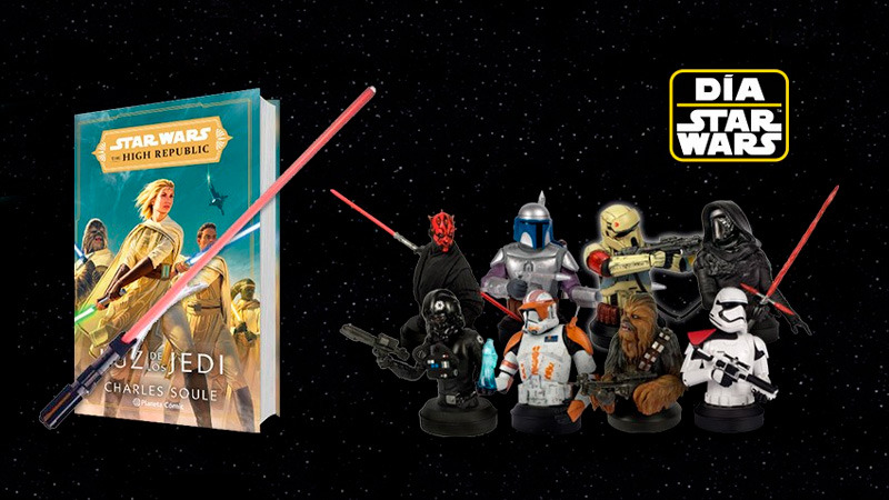 Busto de regalo y sorteo de lotes de Star Wars en Fnac