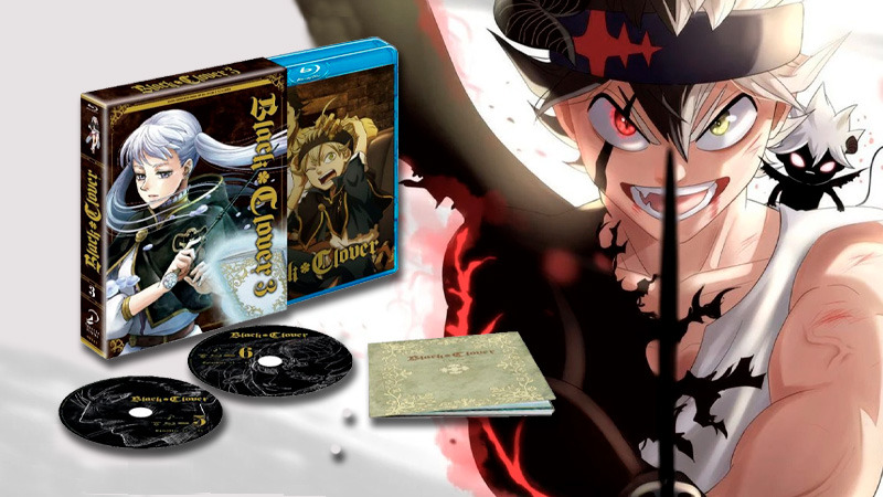 Lanzamiento de Black Clover Box 3 en Blu-ray