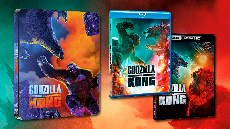 Más detalles de Godzilla vs. Kong en UHD 4K y Blu-ray