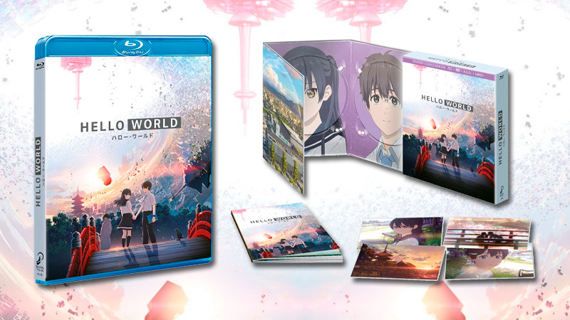 Dos ediciones para el anime Hello World en Blu-ray