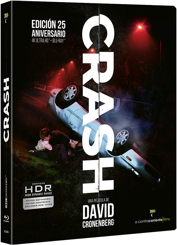 Edición 25º aniversario de Crash en UHD 4K y Blu-ray 2