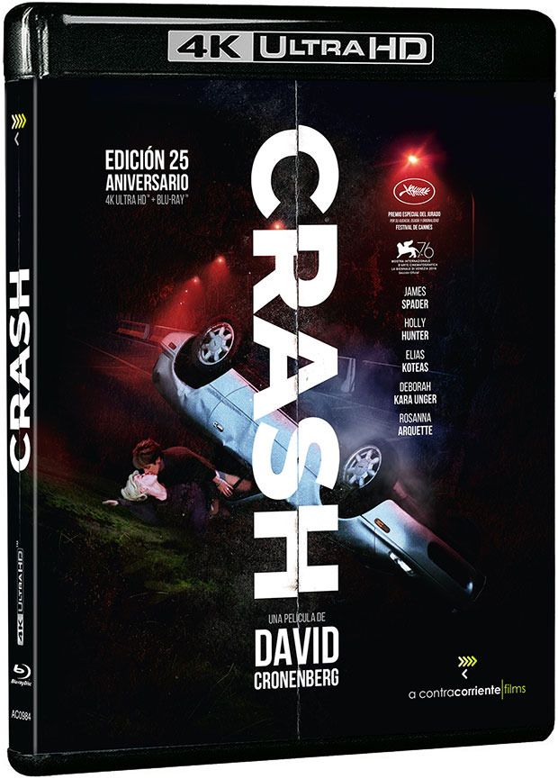Edición 25º aniversario de Crash en UHD 4K y Blu-ray 3