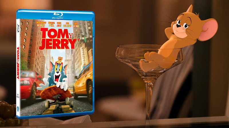 Lanzamiento en Blu-ray de Tom y Jerry, la película con personajes animados y reales