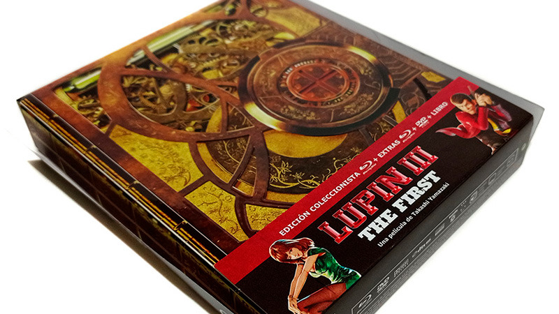 Fotografías de la edición coleccionista de Lupin III: The First en Blu-ray