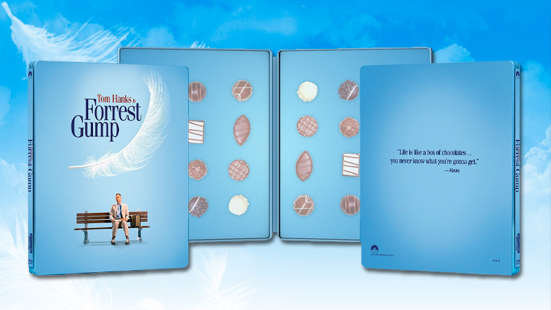 España tendrá un Steelbook de Forrest Gump en UHD 4K y Blu-ray