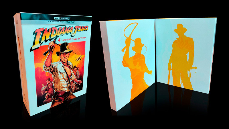 Primeras imágenes del Digipak de Indiana Jones en UHD 4K y Blu-ray