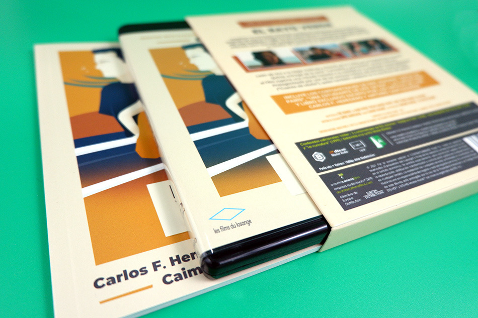 Fotografías del Blu-ray de El Rayo Verde con funda y libreto 5