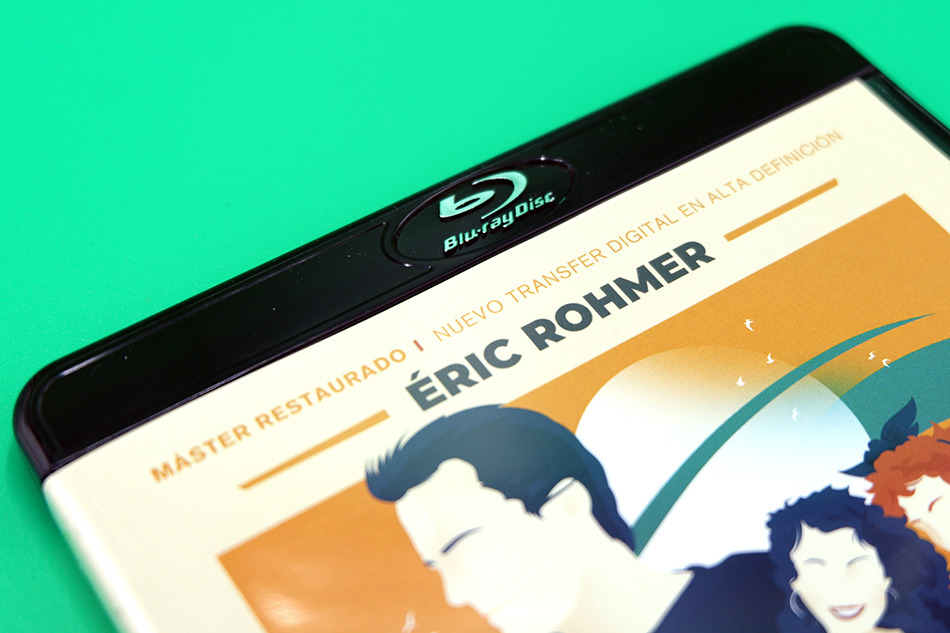 Fotografías del Blu-ray de El Rayo Verde con funda y libreto 7