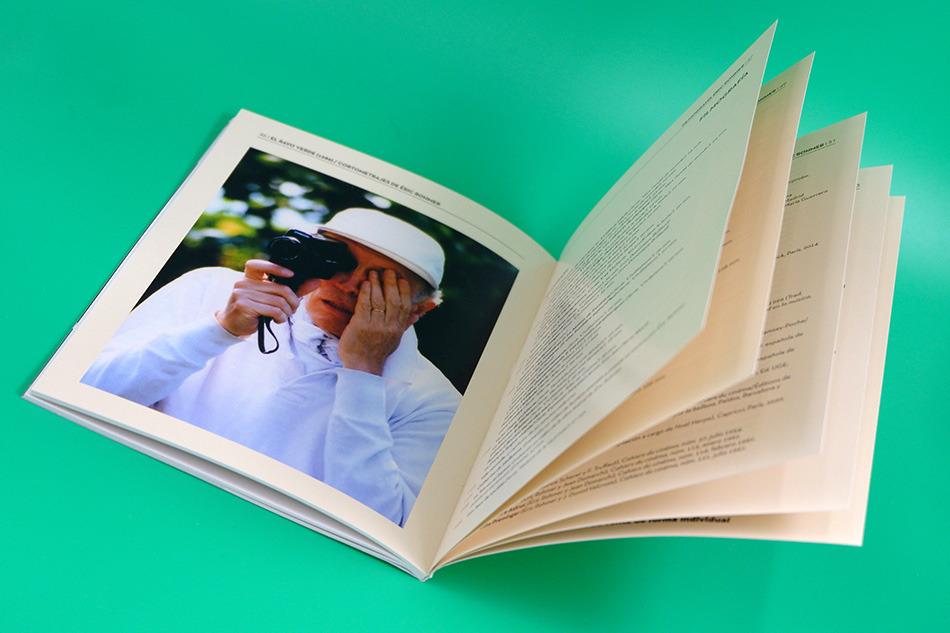 Fotografías del Blu-ray de El Rayo Verde con funda y libreto 14