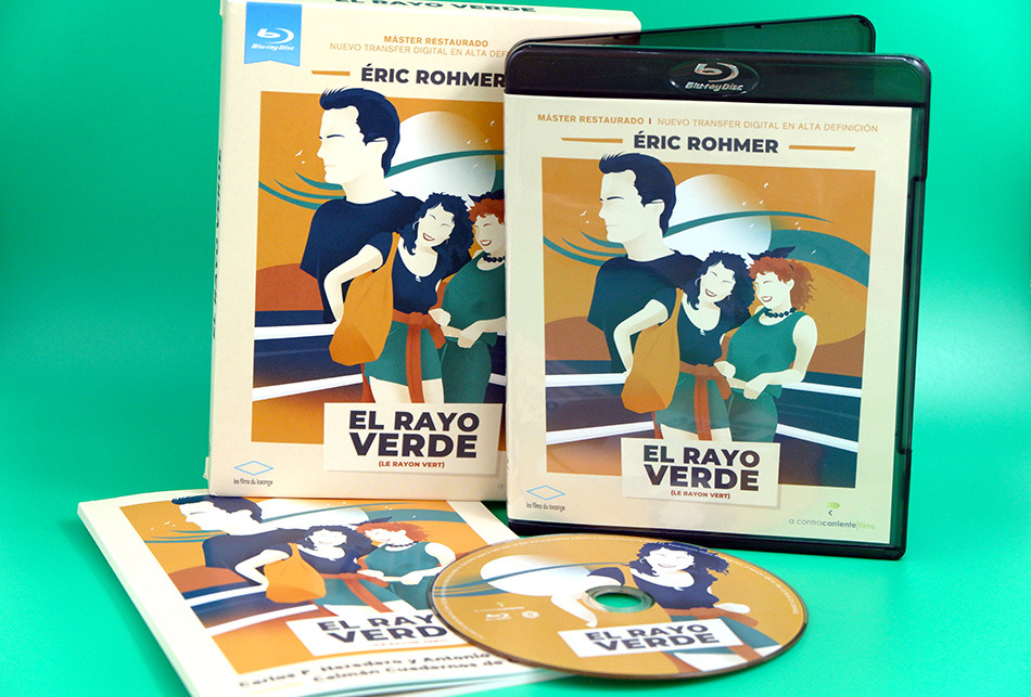 Fotografías del Blu-ray de El Rayo Verde con funda y libreto 15