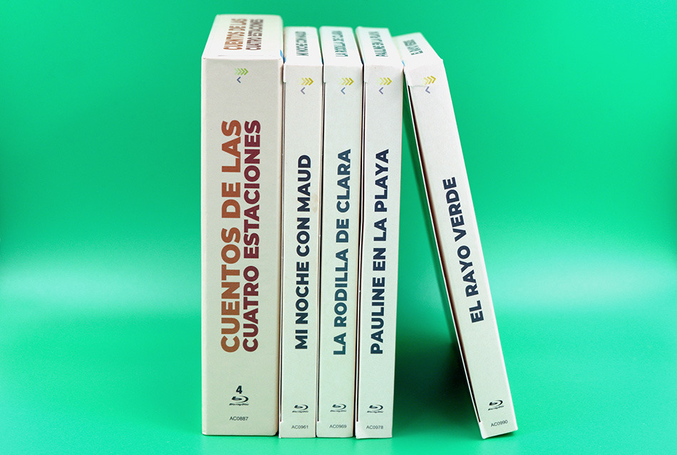 Fotografías del Blu-ray de El Rayo Verde con funda y libreto 17