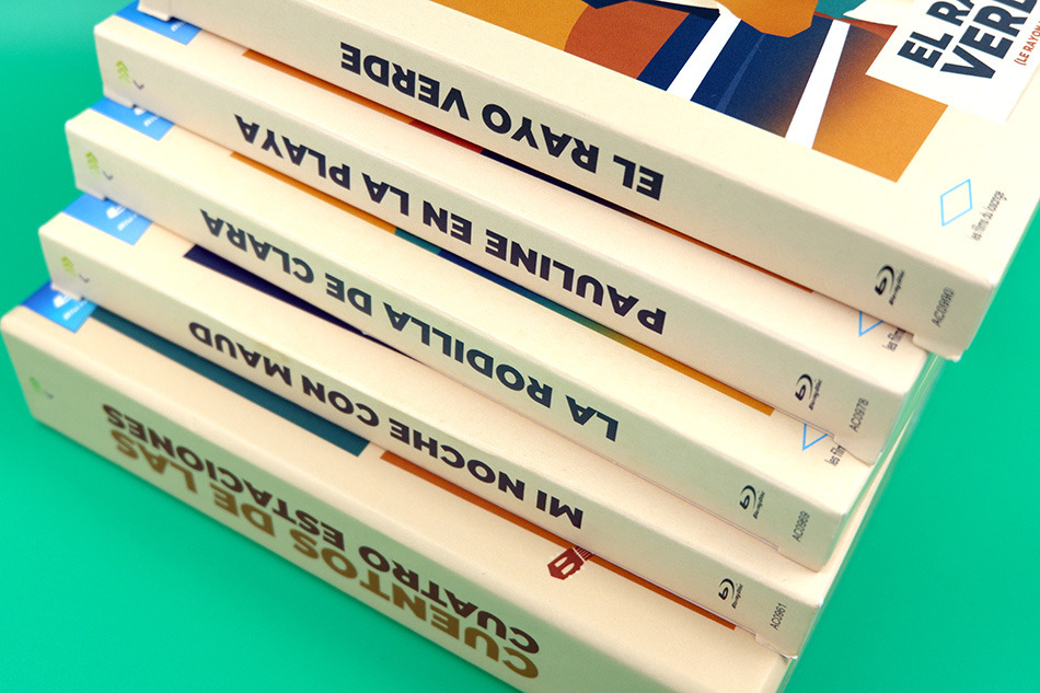 Fotografías del Blu-ray de El Rayo Verde con funda y libreto 18