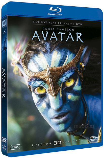 Contenidos completos de la edición 3D limitada de Avatar