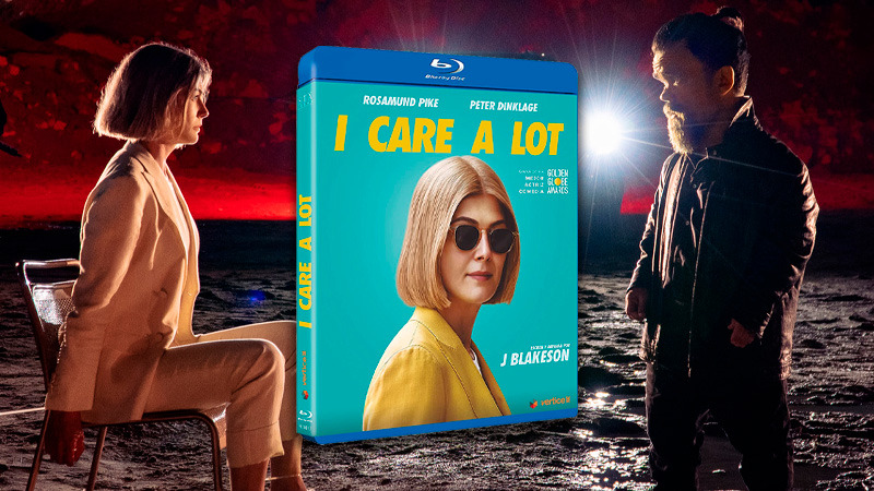 I Care a Lot en Blu-ray, con Rosamund Pike y Peter Dinklage