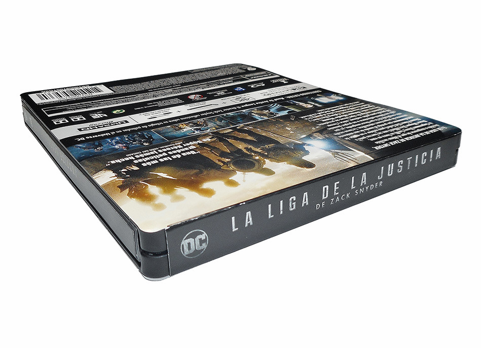 Fotografías del Steelbook de La Liga de la Justicia de Zack Snyder en UHD 4K 4