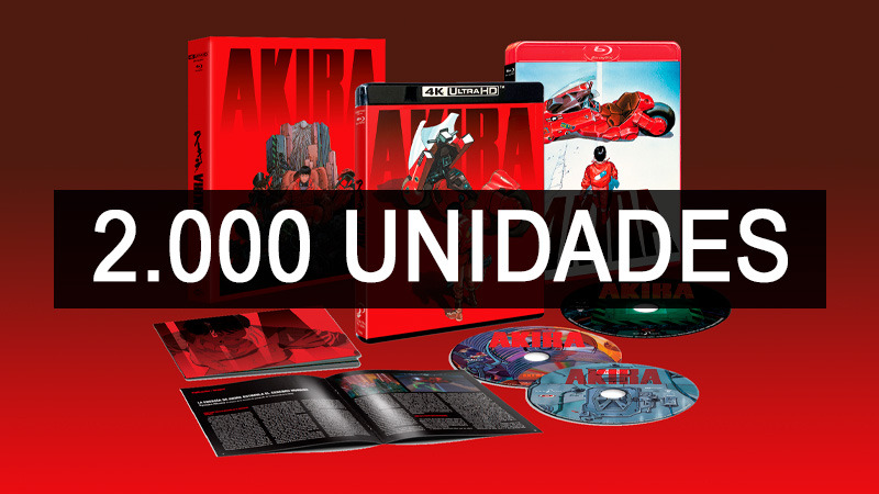 Selecta amplía la tirada limitada de Akira en 4K hasta las 2.000 unidades