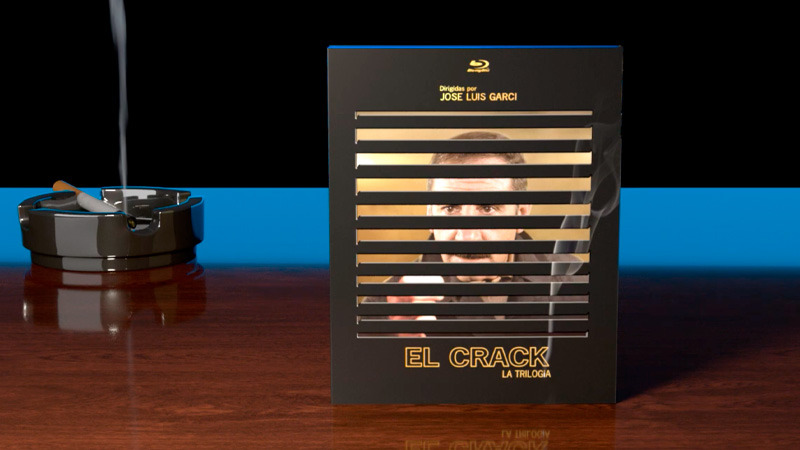 La Trilogía de El Crack en Blu-ray con funda troquelada