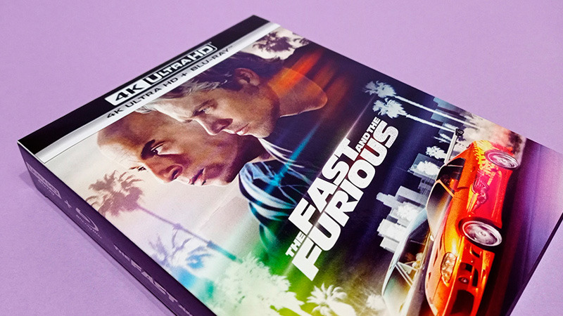 Fotografías del Steelbook de The Fast and the Furious (A Todo Gas) en UHD 4K