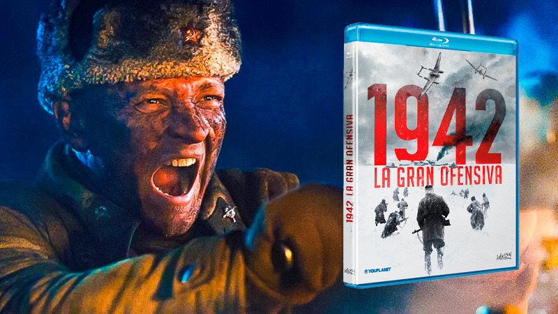 Anuncio de la película bélica 1942: La Gran Ofensiva en Blu-ray