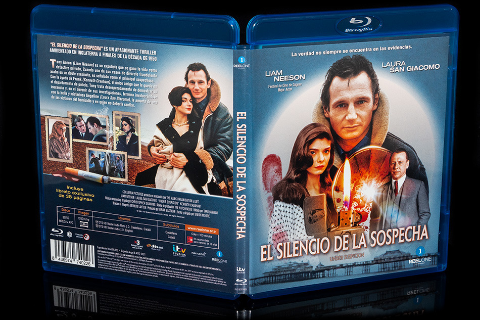 Fotografías de la edición con funda y libreto de El Silencio de la Sospecha en Blu-ray 10