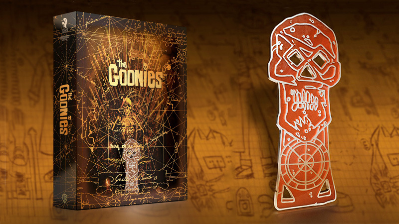 Diseño de la funda y reservas de la edición Titans of Cult de Los Goonies en UHD 4K