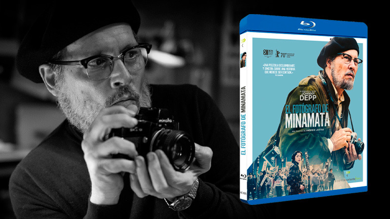 El Fotógrafo de Minamata en Blu-ray, con Johnny Depp
