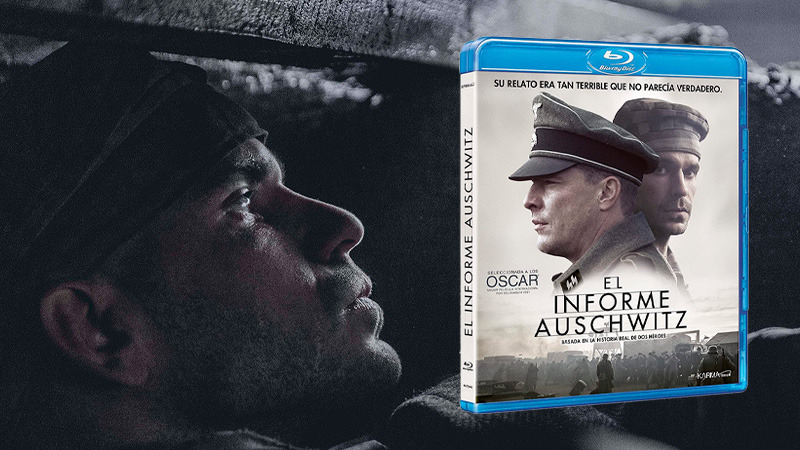 El Informe Auschwitz en Blu-ray, basada en una historia real