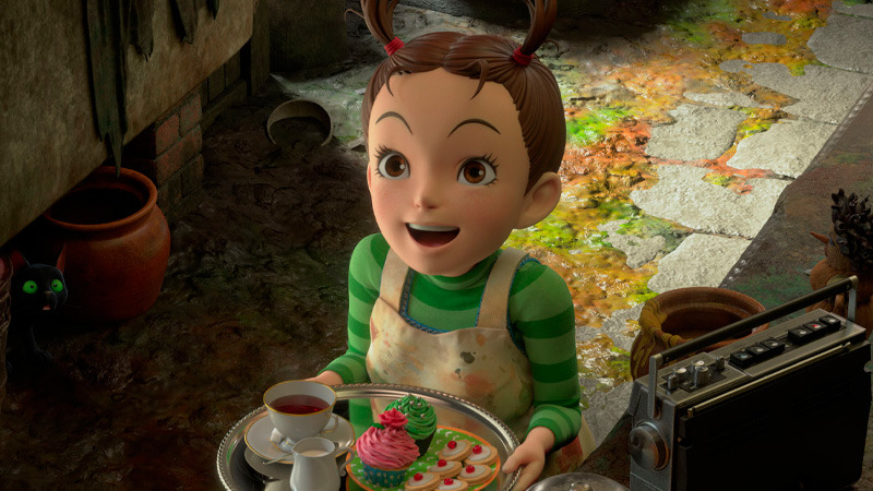 Apertura de reservas de Earwig y la Bruja en Blu-ray