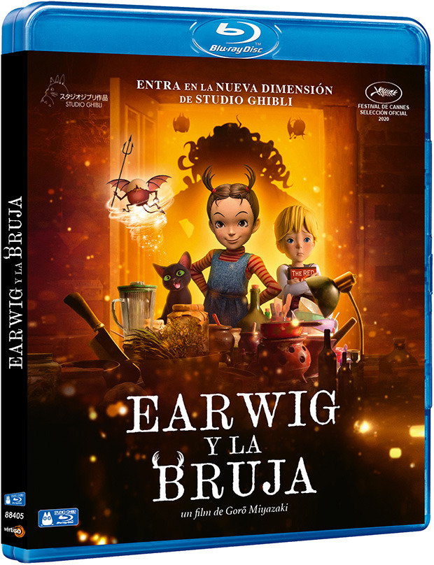 Apertura de reservas de Earwig y la Bruja en Blu-ray