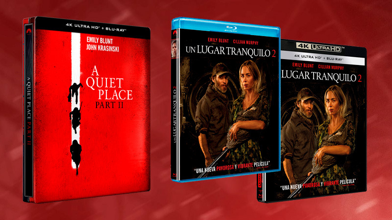Todos los detalles de Un Lugar Tranquilo 2 en Blu-ray, UHD 4K y Steelbook