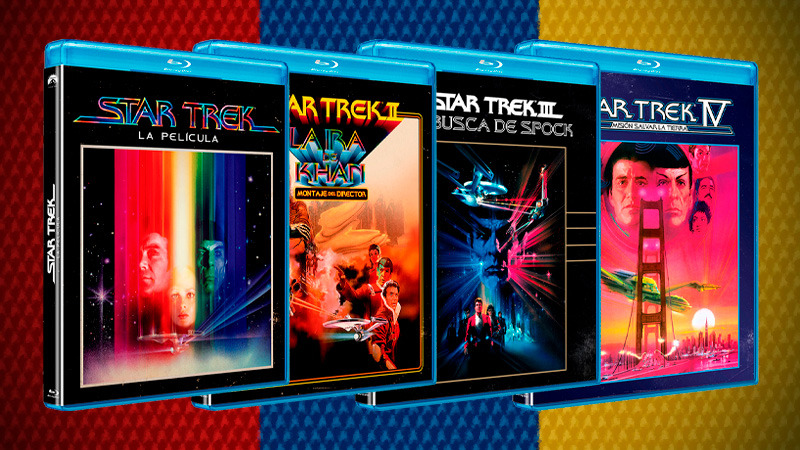 Nuevas ediciones remasterizadas de las películas de Star Trek en Blu-ray