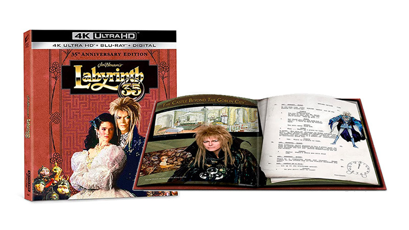 Nueva edición de Dentro del Laberinto en UHD 4K con Dolby Vision y nuevos extras