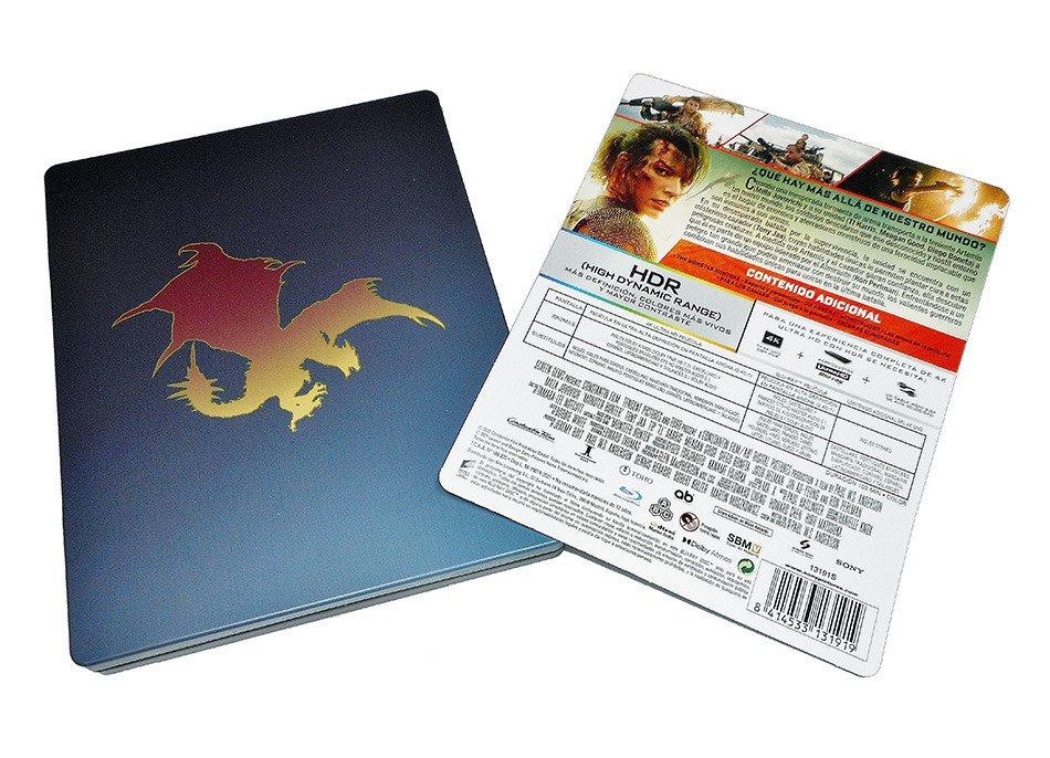 Fotografías del Steelbook de Monster Hunter en UHD 4K y Blu-ray 6