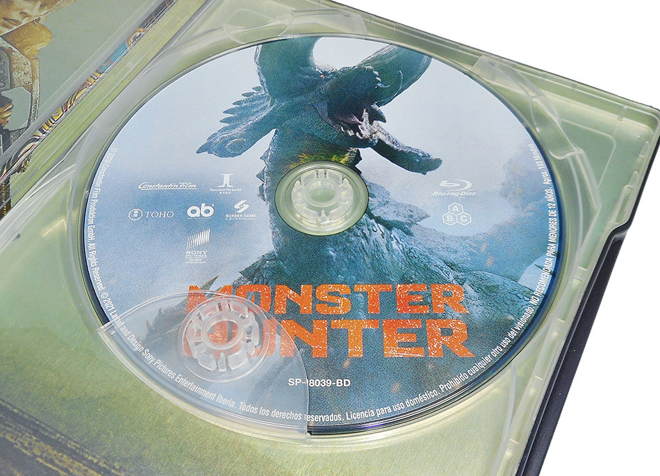 Fotografías del Steelbook de Monster Hunter en UHD 4K y Blu-ray 13