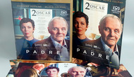 Fotografías de la edición con funda y postales de El Padre en Blu-ray