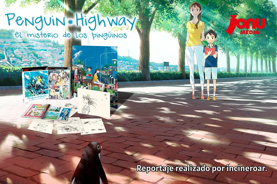 Fotografías de la Otaku Edition de Penguin Highway (El Misterio de los Pingüinos) en Blu-ray 1