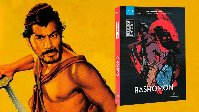 Todos los detalles del Blu-ray de Rashomon, 8ª entrega de la colección Akira Kurosawa