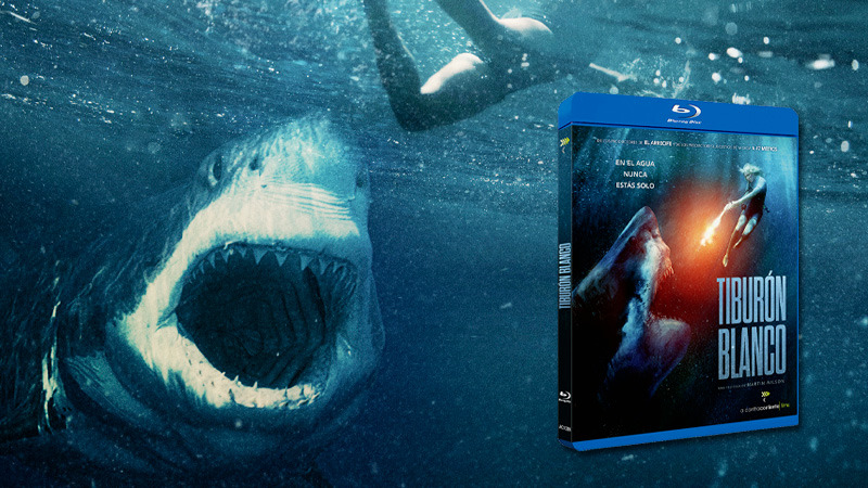 Fecha de salida, carátula y extras de Tiburón Blanco en Blu-ray