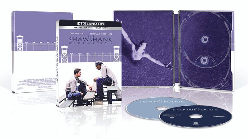 Cadena Perpetua se estrena en UHD 4K con un Steelbook