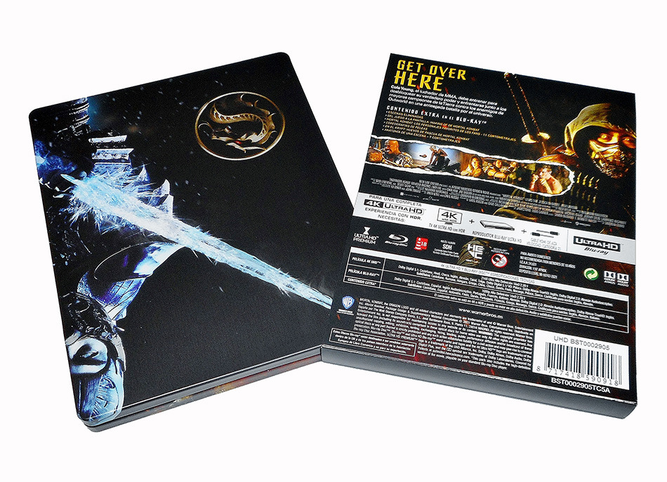 Fotografías del Steelbook de Mortal Kombat en UHD 4K y Blu-ray 6