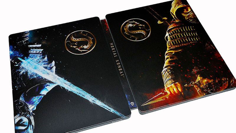 Fotografías del Steelbook de Mortal Kombat en UHD 4K y Blu-ray