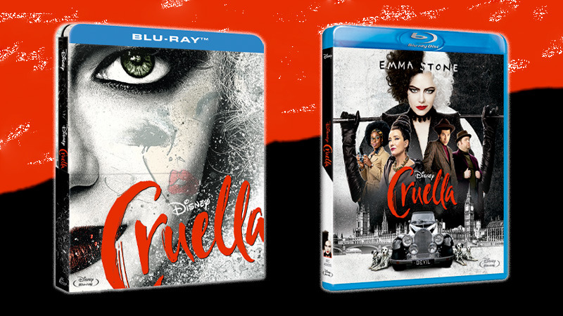 Diseños y reservas abiertas de Cruella en Blu-ray y Steelbook