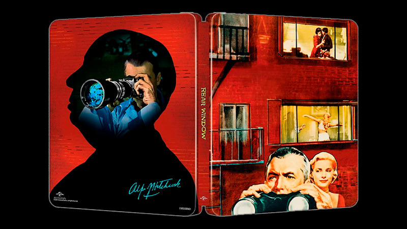 La Ventana Indiscreta de Alfred Hitchcock en Steelbook UHD 4K